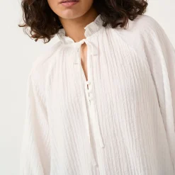 Clearance Lianna Tie Blouse Women Tops