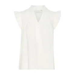 Outlet Liany Via Frilled Trim Blouse Women Tops