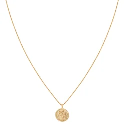 Outlet Libra Zodiac Pendant 18k Gold-Plated Necklace Women Necklaces