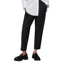 Sale Lila Ponte Cropped Straight Leg Trousers Women Trousers & Shorts