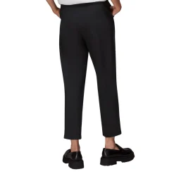 Sale Lila Ponte Cropped Straight Leg Trousers Women Trousers & Shorts