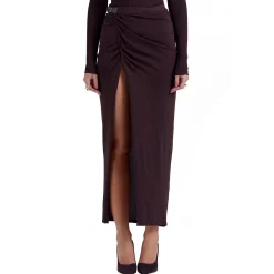 Clearance Lilas Knit Wrap Skirt Women Skirts
