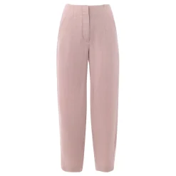 Sale Linen Barrel Leg Trousers Women Trousers & Shorts