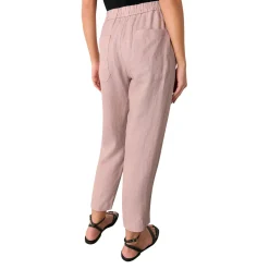 Sale Linen Barrel Leg Trousers Women Trousers & Shorts