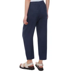 Clearance Linen Barrel Leg Trousers Women Trousers & Shorts