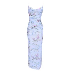 Outlet Lini Floral Mesh Slip Dress Women Dresses