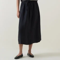 Hot Linna Mid-Rise Flared Skirt Women Skirts