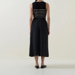 Hot Linna Mid-Rise Flared Skirt Women Skirts