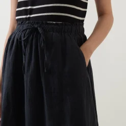 Hot Linna Mid-Rise Flared Skirt Women Skirts