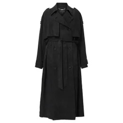 Best Linnie Double-Breasted Trench Coat Women Coats & Jackets