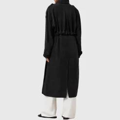 Best Linnie Double-Breasted Trench Coat Women Coats & Jackets