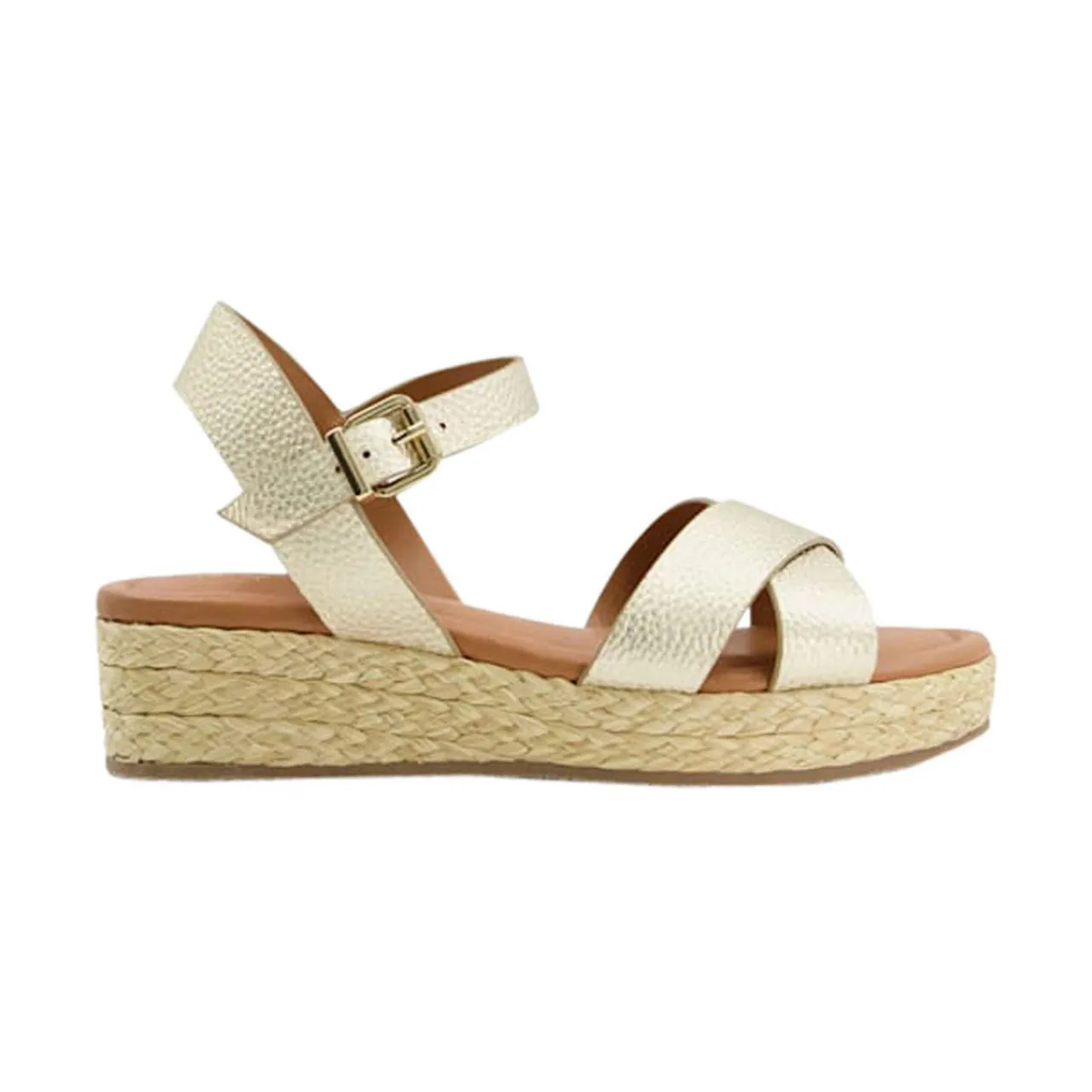 Best Linnie Woven Flatform Espadrilles Women Sandals