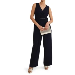 Sale Lissia Belted Jumpsuit Women Jumpsuits
