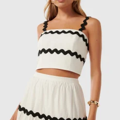 Best Lissy High-Rise Tiered Skirt Women Skirts