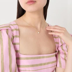 Discount Little Luxuries Square Pendant Necklace Women Necklaces|Occasion Dressing