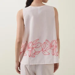 Hot Liz Woven Tank Top Women Sleepwear