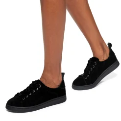 New Liza Velvet Lace-Up Trainers Women Trainers