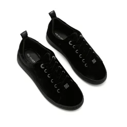 New Liza Velvet Lace-Up Trainers Women Trainers