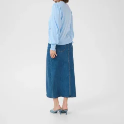Lizza Button Sweater Women Sweaters & Cardigans