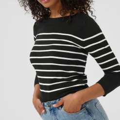Discount Lizza Stripe Sweater Women Sweaters & Cardigans
