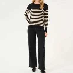 Lizza Striped Sweater Women Sweaters & Cardigans