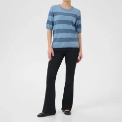 Hot Lizza Striped Sweater Women Sweaters & Cardigans