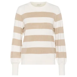 Clearance Lizza Striped Sweatshirt Women Sweatshirts & Hoodies