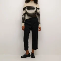 Discount Lizza Striped Turtleneck Sweater Women Sweaters & Cardigans