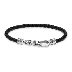 Online Lobster Clasp Leather Bracelet Women Bracelets