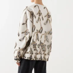 Hot Lofa Embellished Sweatshirt Women Sweatshirts & Hoodies