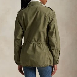 Clearance Logo Cargo Field Jacket Women Coats & Jackets