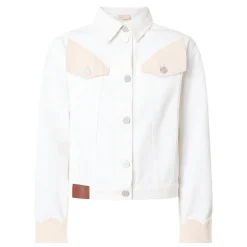 Best Logo Denim Jacket Women Coats & Jackets
