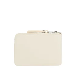 Outlet Logo Grained Leather Cardholder Women Wallets