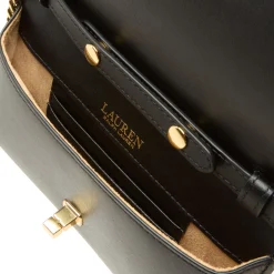 Logo Leather Chain Wallet Women Wallets