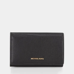 Sale Logo Leather Flap Wallet Women Wallets