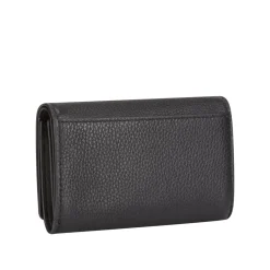 Sale Logo Leather Flap Wallet Women Wallets