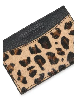 Hot Logo Leopard Cardholder Women Wallets
