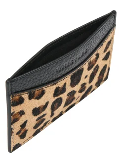 Hot Logo Leopard Cardholder Women Wallets