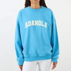 Best Logo Oversized Sweatshirt Women Sweatshirts & Hoodies