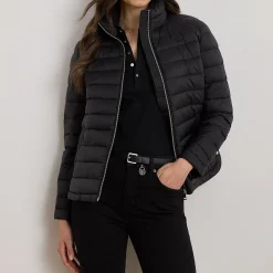 Clearance Logo Quilted Jacket Women Coats & Jackets