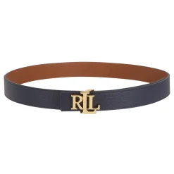 Discount Logo Reversible Leather Belt Women Belts