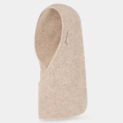 Clearance Logo Ribbed Balaclava Hat Women Hats