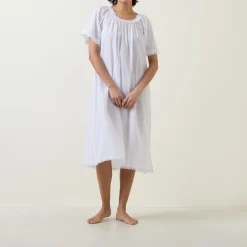 Hot Lois Dot Night Dress Women Sleepwear
