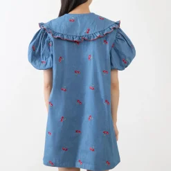Lola  Denim Mini Dress Women Dresses