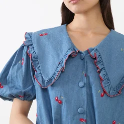 Lola  Denim Mini Dress Women Dresses