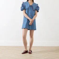 Lola  Denim Mini Dress Women Dresses
