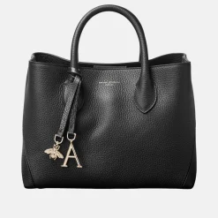 Sale London Midi Grained Leather Tote Bag Women Top Handle Bags|Tote Bags