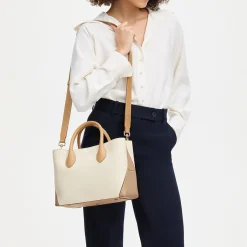 Outlet London Midi Tote Bag Women Top Handle Bags|Tote Bags