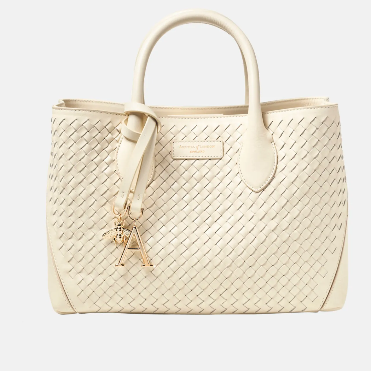 Clearance London Midi Woven Leather Tote Bag Women Top Handle Bags|Tote Bags