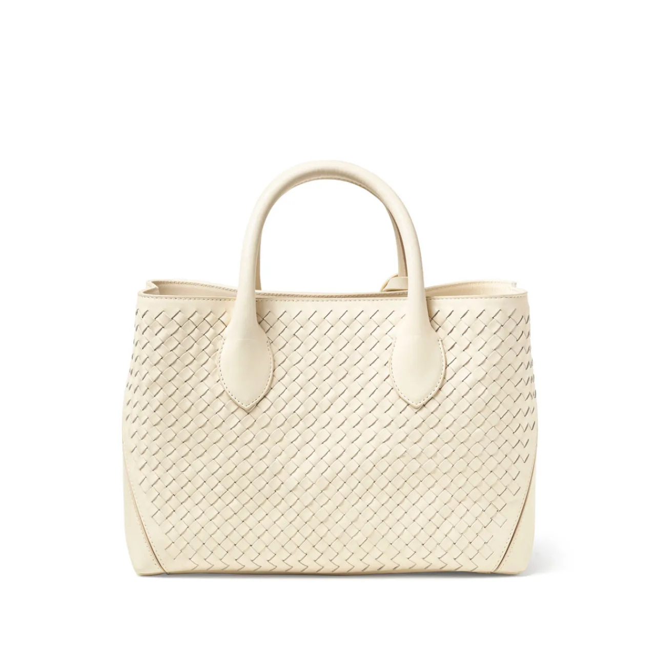 Clearance London Midi Woven Leather Tote Bag Women Top Handle Bags|Tote Bags